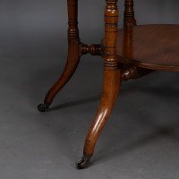 Collinson & Lock, attributed. An Aesthetic Movement Walnut Octagonal Center Table - Thumbnail 12
