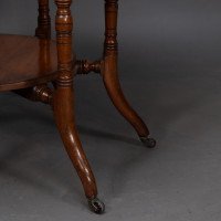 Collinson & Lock, attributed. An Aesthetic Movement Walnut Octagonal Center Table - Thumbnail 14