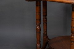 Collinson & Lock, attributed. An Aesthetic Movement Walnut Octagonal Center Table - Thumbnail 16