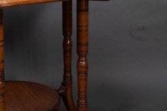 Collinson & Lock, attributed. An Aesthetic Movement Walnut Octagonal Center Table - Thumbnail 18