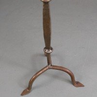 Cotswold School, Arts & Crafts Wrought Iron Pricket Candlestick (c.1910) - Thumbnail 12