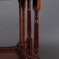 Gregory & Co. An Aesthetic Movement walnut centre or side table - Thumbnail 10