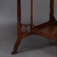 Gregory & Co. Aesthetic Movement walnut centre or side table - Thumbnail 11