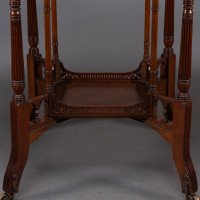 Gregory & Co. An Aesthetic Movement walnut centre or side table - Thumbnail 13