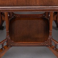 Gregory & Co. An Aesthetic Movement walnut centre or side table - Thumbnail 14