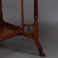Gregory & Co. An Aesthetic Movement walnut centre or side table - Thumbnail 15