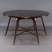 E. W. Godwin. Anglo-Japanese Aesthetic Movement Walnut Centre or Dining Table - Thumbnail 6