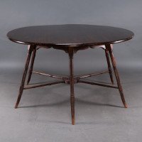 E. W. Godwin. Anglo-Japanese Aesthetic Movement Walnut Centre or Dining Table - Thumbnail 5