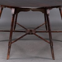 E. W. Godwin. Anglo-Japanese Aesthetic Movement Walnut Centre or Dining Table - Thumbnail 10