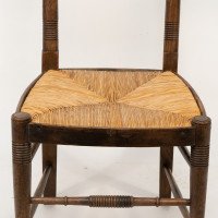 William Birch, Retailed by Liberty & Co., A Pair of Arts & Crafts Oak Dining Chairs - Thumbnail 13