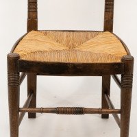 William Birch, Retailed by Liberty & Co., A Pair of Arts & Crafts Oak Dining Chairs - Thumbnail 15