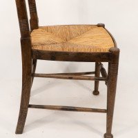 William Birch, Retailed by Liberty & Co., a Pair of Arts & Crafts Oak Dining Chairs - Thumbnail 18