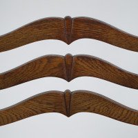 William Birch. An Arts & Crafts Oak Armchair with Glasgow-Style Floral Carving - Thumbnail 8