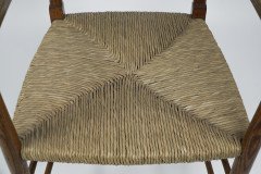 William Birch. An Arts & Crafts Oak Armchair with Glasgow-Style Floral Carving - Thumbnail 9