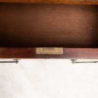 Lamb of Manchester. Anglo-Japanese Secretaire Bookcase with Lacquered Panel - Thumbnail 16
