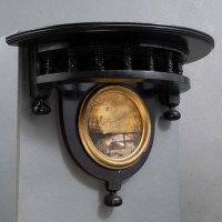 Maple & Co., Set of 3 Aesthetic Movement Ebonised Wall Shelves with Hand Painted Scenes - Thumbnail 14