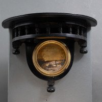 Maple & Co., Set of 3 Aesthetic Movement Ebonised Wall Shelves with Hand Painted Scenes - Thumbnail 15