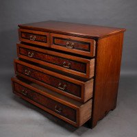 Bruce Talbert for Gillow & Co., Aesthetic Movement Ebonised Chest of Drawers - Thumbnail 4