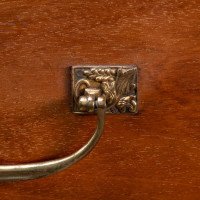 Morris & Co., Arts & Crafts Walnut Chest of Drawers with Finely Cast Handles - Thumbnail 10