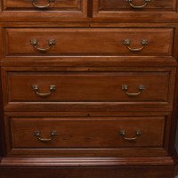 Morris & Co., Arts & Crafts Walnut Chest of Drawers with Finely Cast Handles - Thumbnail 11