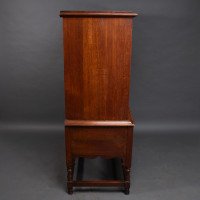 Ambrose Heal Rare Mansfield Oak Chest of Drawers with Iron Heart Escutcheons - Thumbnail 7