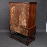 Ambrose Heal Rare Mansfield Oak Chest of Drawers with Iron Heart Escutcheons - Thumbnail 16