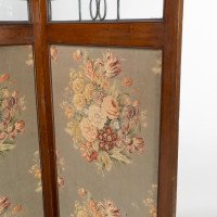 Liberty & Co., a Glasgow-Style Arts & Crafts Walnut Three Fold Screen/Room Divider - Thumbnail 8