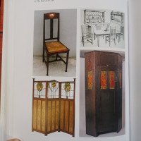 Liberty & Co., Glasgow-Style Arts & Crafts Walnut Three Fold Screen/Room Divider - Thumbnail 13