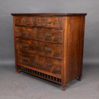 Maple & Co., London, In the style of Bruce Talbert. A Well-Crafted Aesthetic Movement Chest of Drawers - Thumbnail 3