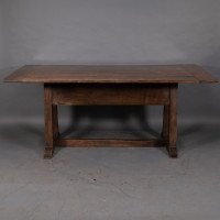 M. H. Baillie Scott Made by John P White at the Pyghtle Works. Rare Arts & Crafts Oak Dining Table - Thumbnail 2