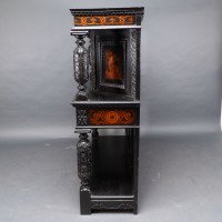 Daniel Cottier Attributed, Aesthetic Movement Oak Sideboard in the Queen Anne Style - Thumbnail 6