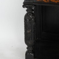Daniel Cottier Attributed, Aesthetic Movement Oak Sideboard in the Queen Anne Style - Thumbnail 13