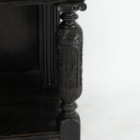 Daniel Cottier Attributed, Aesthetic Movement Oak Sideboard in the Queen Anne Style - Thumbnail 14