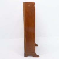 Liberty & Co. Attributed, an Arts & Crafts Oak Bookcase with Stylized Heart Cut-outs - Thumbnail 5