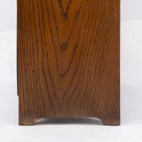 Liberty & Co. attri. A little Arts & Crafts Oak bookcase with heart cut-outs - Thumbnail 7