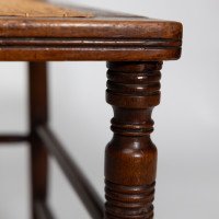 H. W. Batley, attributed. Jas Shoolbred a Pair of Aesthetic Movement Cane Seat Beech Side Chairs - Thumbnail 13
