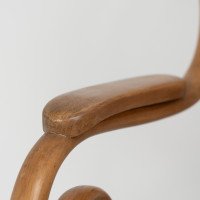 Thonet, Vienna Secession beech bentwood settee with caned seat and back - Thumbnail 11