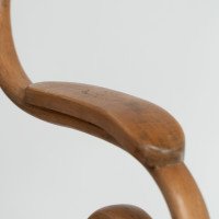 Thonet, Vienna Secession beech bentwood settee with caned seat and back - Thumbnail 13