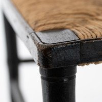 Robert W Edis, an Aesthetic Movement Rush Seat Armchair, in the Bamboo Style - Thumbnail 10