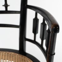 Morris & Co., An Aesthetic Movement Cane Seated Armchair - Thumbnail 9
