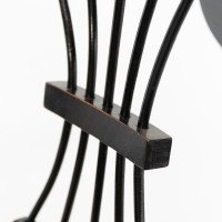 Liberty & Co., an English Aesthetic Movement Ebonised Armchair with Seagrass Seat - Thumbnail 7