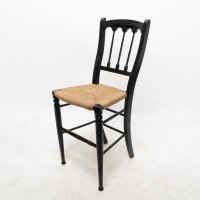 Collier & Plucknett Attributed, Godwin Style. Aesthetic Movement Ebonised Music Chair - Thumbnail 3