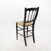 Collier & Plucknett Attributed, Godwin Style. Aesthetic Movement Ebonised Music Chair - Thumbnail 12