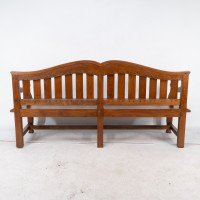 Arts & Crafts Super Quality Teak Hall Bench In the style of Arthur Simpson - Thumbnail 14