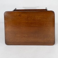 Leonard Wyburd for Liberty & Co., Arts & Crafts Two-tier Mahogany Side Table - Thumbnail 10