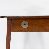 Leonard Wyburd for Liberty & Co., Arts & Crafts Two-tier Mahogany Side Table - Thumbnail 12