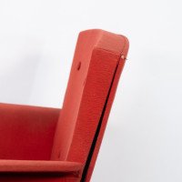 Gio Ponti, Style Of. A Mid-Century Modern Armchair with Roll-over Flat Armrests - Thumbnail 11