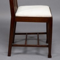 E. A. Taylor Attributed, a Set of Eight Arts & Crafts Glasgow School Oak Dining Chairs - Thumbnail 12