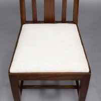 E. A. Taylor Attributed, a Set of Eight Arts & Crafts Glasgow School Oak Dining Chairs - Thumbnail 11