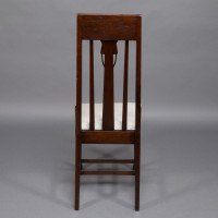 E. A. Taylor Attributed, a Set of Eight Arts & Crafts Glasgow School Oak Dining Chairs - Thumbnail 18